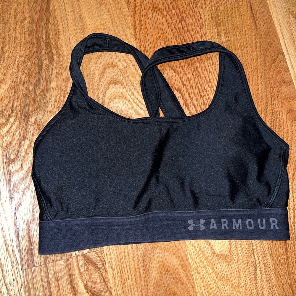 Under Armour Sports Bra Black M